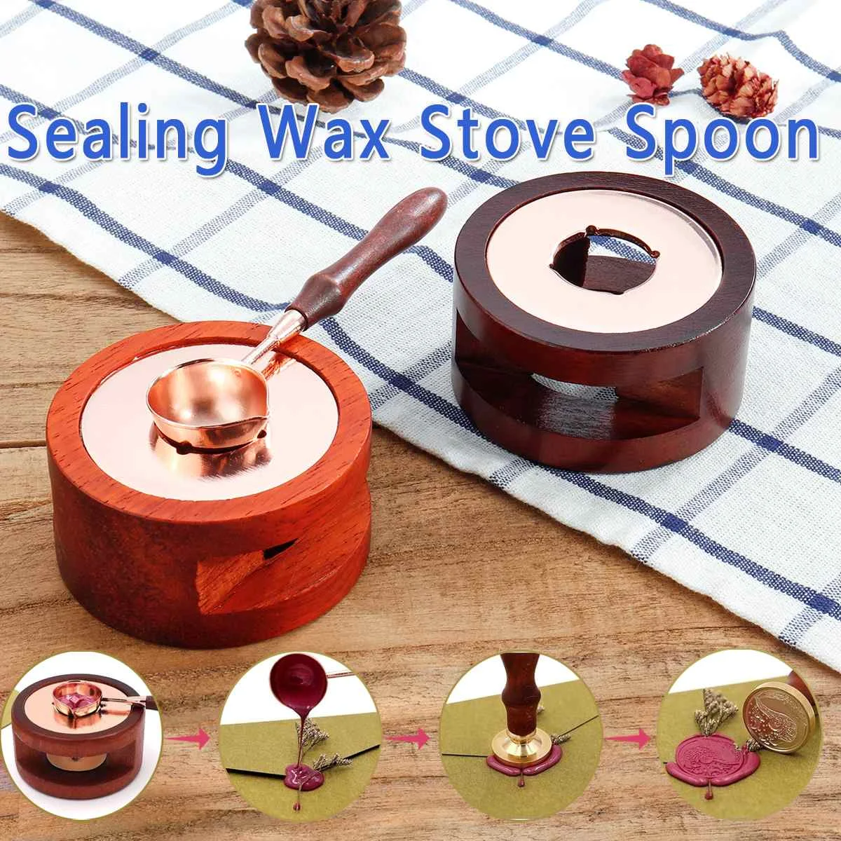 Vintage Stamp Wax Seal Beads Sticks Warmer Wax Sticks Melting Glue Furnace/Spoon Tool Stove Pot For Wax Seal Stamp Candle
Vintage Stamp Wax Seal Beads Sticks Warmer Wax Sticks Melting Glue Furnace/Spoon Tool Stove Pot For Wax Seal Stamp Candle