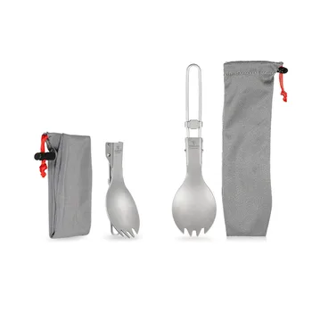 TOMSHOO Titanium Folding Spork Outdoor Camping Hiking Backpacking Dinner spork Utensil Tableware Outdoor Tableware
TOMSHOO Titanium Folding Spork Outdoor Camping Hiking Backpacking Dinner spork Utensil Tableware Outdoor Tableware
