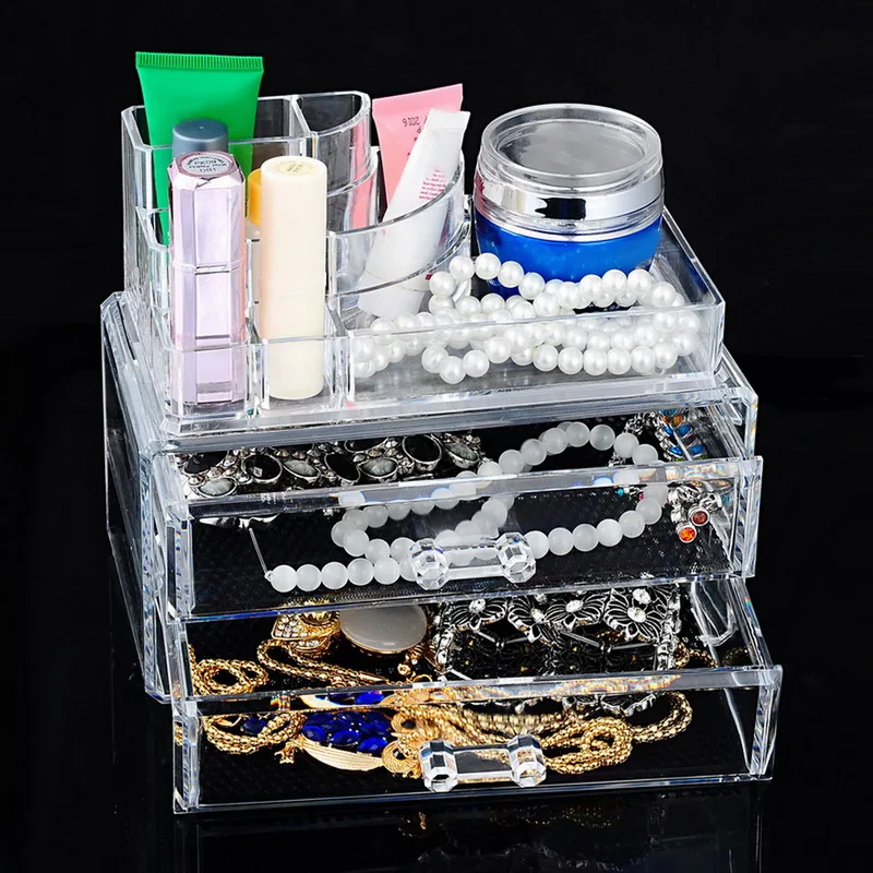 Urijk Transparent Acrylic Cosmetic Box Organizer Desktop Sundries Display Storage Lipstick Holder for Cosmetics brush Barthroom
Urijk Transparent Acrylic Cosmetic Box Organizer Desktop Sundries Display Storage Lipstick Holder for Cosmetics brush Barthroom
