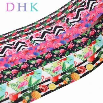 DHK 50yards flamingo fruits printed grosgrain Ribbon Accessory hairbow headwear decoration Wholesale OEM DIY S844
DHK 50yards flamingo fruits printed grosgrain Ribbon Accessory hairbow headwear decoration Wholesale OEM DIY S844