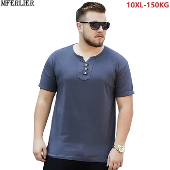 high quality men v-neck tshirt short sleeve high street plus size oversize tees for man 7XL 8XL 9XL 10XL cotton t-shirt tops 60
high quality men v-neck tshirt short sleeve high street plus size oversize tees for man 7XL 8XL 9XL 10XL cotton t-shirt tops 60