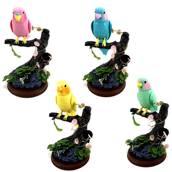 Cute Voice Sound Control Talking Bird Electronic Pet Repeating Parrot Pencil Pen Holder Container Office Home Desktop Decoration
Cute Voice Sound Control Talking Bird Electronic Pet Repeating Parrot Pencil Pen Holder Container Office Home Desktop Decoration