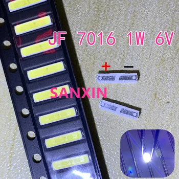 100pcs JUFEI LED Backlight ZENER DIODE 1W 6V 7016 Cool white LCD Backlight for TV TV Application 01.JB.YH7016W65N01
100pcs JUFEI LED Backlight ZENER DIODE 1W 6V 7016 Cool white LCD Backlight for TV TV Application 01.JB.YH7016W65N01