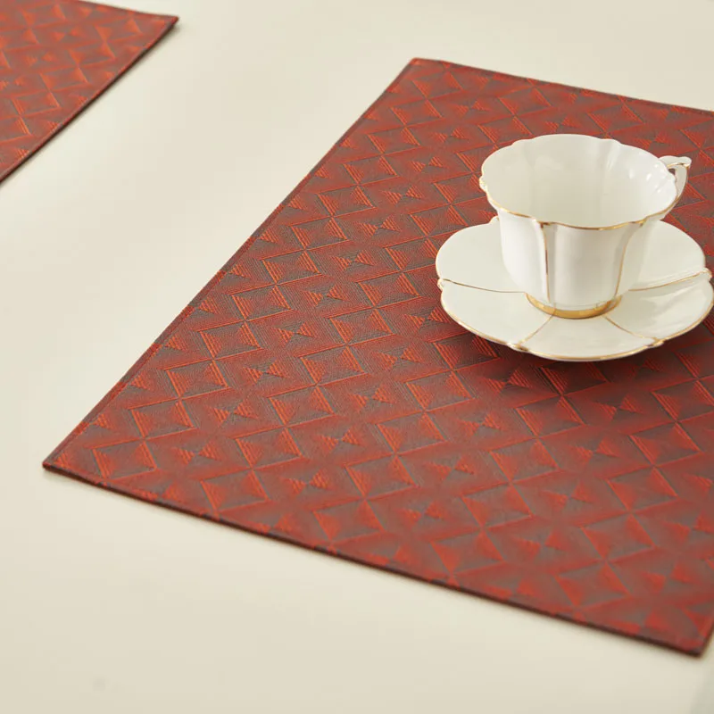 Harting fabric placemat thickening insulating mat water proof placemat Modern table mat American style placemat 4 pieces
Harting fabric placemat thickening insulating mat water proof placemat Modern table mat American style placemat 4 pieces