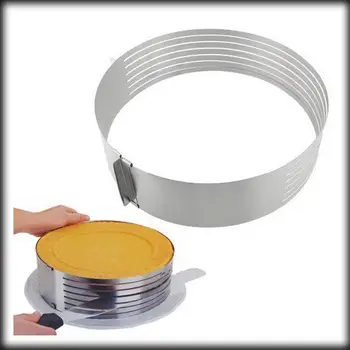 by dhl or ems 50pcs slicer Stainless Metal adjustable layer cake slicer mould Layer Cake Slicer Kit Mould Slicing Cake Cutter
by dhl or ems 50pcs slicer Stainless Metal adjustable layer cake slicer mould Layer Cake Slicer Kit Mould Slicing Cake Cutter
