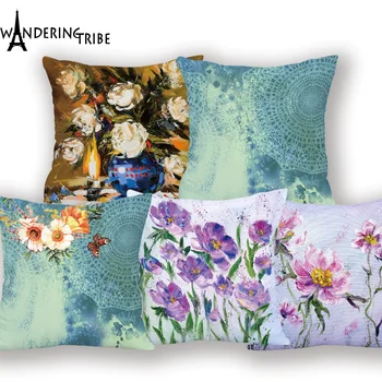 Vintage Flower Cushion Cover Colorful Decorative Pillows Dropshipping Pillow Case Sofa Decorative Cushions Custom Pillow Cover
Vintage Flower Cushion Cover Colorful Decorative Pillows Dropshipping Pillow Case Sofa Decorative Cushions Custom Pillow Cover