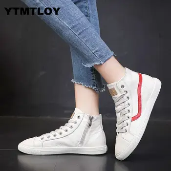 Genuine Leather Designer White Shoes Female Platform Sneakers Women Tenis Feminino Casual Vulcanize Woman Zapatos High-top
Genuine Leather Designer White Shoes Female Platform Sneakers Women Tenis Feminino Casual Vulcanize Woman Zapatos High-top
