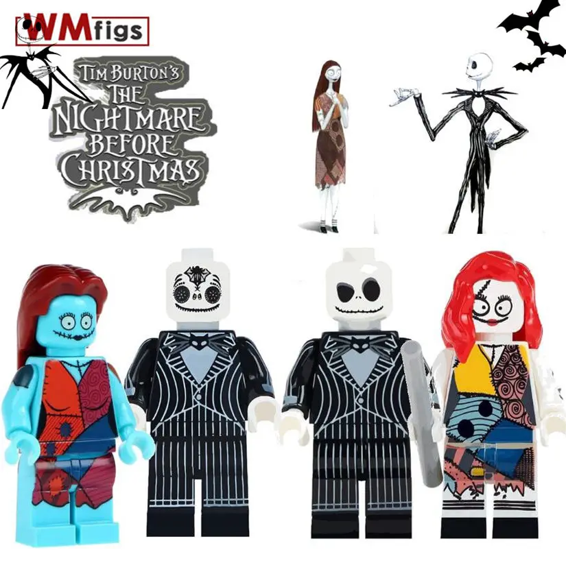Halloween Horror Jack Skellington Legoings James Bond Coco Day of the Dead Skeleton Building Block Brick Gifts Toys for Children
Halloween Horror Jack Skellington Legoings James Bond Coco Day of the Dead Skeleton Building Block Brick Gifts Toys for Children