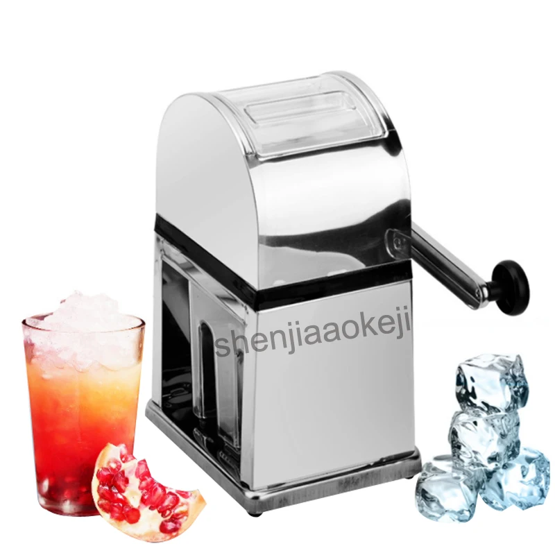 Hand-cranked ice crusher Hand-driven ice blender Commercial Manual ice crusher Household Use Crushed Ice Machine 1pc
Hand-cranked ice crusher Hand-driven ice blender Commercial Manual ice crusher Household Use Crushed Ice Machine 1pc