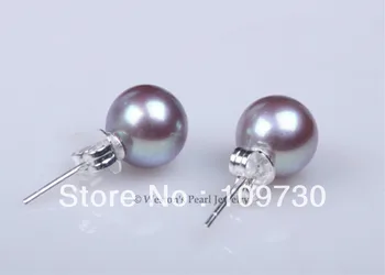ry00116 WHOLESALE 10 AAA PURPLE 8MM CULTURED FRESHWATER PEARL STUD EARRING SILVER STICK
ry00116 WHOLESALE 10 AAA PURPLE 8MM CULTURED FRESHWATER PEARL STUD EARRING SILVER STICK