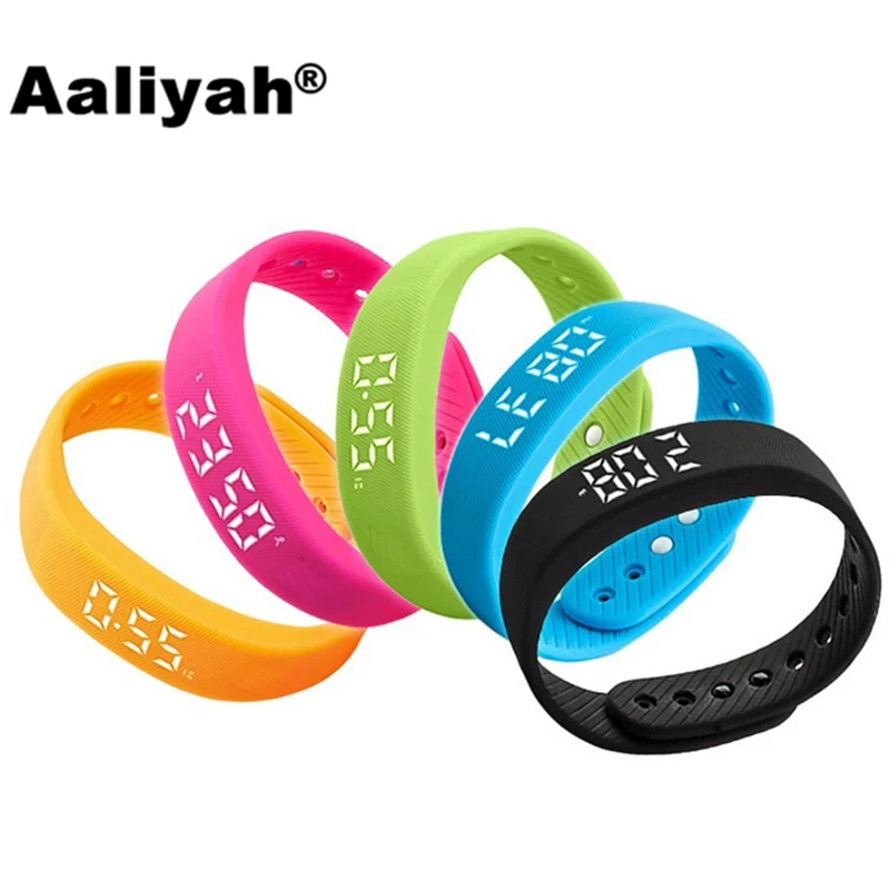 Aaliyah 3D T5 Smart Wristbands Watch Children LED Display Sports Gauge Fitness Bracelet Pedometers Smart Step Tracker Pedometer
Aaliyah 3D T5 Smart Wristbands Watch Children LED Display Sports Gauge Fitness Bracelet Pedometers Smart Step Tracker Pedometer