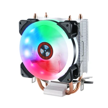 RGB CPU Air Cooler With Direct Contact Heat Pipes RGB Fan Motherboard Control LED Fan Computer CPU Air Cooling Cooler E4
RGB CPU Air Cooler With Direct Contact Heat Pipes RGB Fan Motherboard Control LED Fan Computer CPU Air Cooling Cooler E4