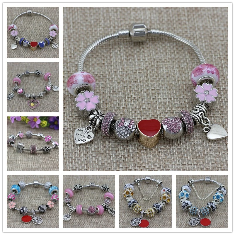 DGW European 15 Style Authentic Tibetan Silver Blue Crystal Charm Bracelet for Women Original DIY Beads Jewelry Christmas Gift
DGW European 15 Style Authentic Tibetan Silver Blue Crystal Charm Bracelet for Women Original DIY Beads Jewelry Christmas Gift