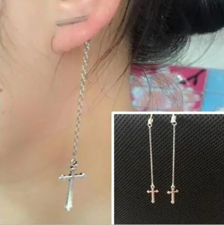 e 22 2018 Fashion Geometric Gothic Punk Minimalist Branch T-Shape Cross Inlaid Pendant Tassel Earrings Women's Jewelry Accessori
e 22 2018 Fashion Geometric Gothic Punk Minimalist Branch T-Shape Cross Inlaid Pendant Tassel Earrings Women's Jewelry Accessori