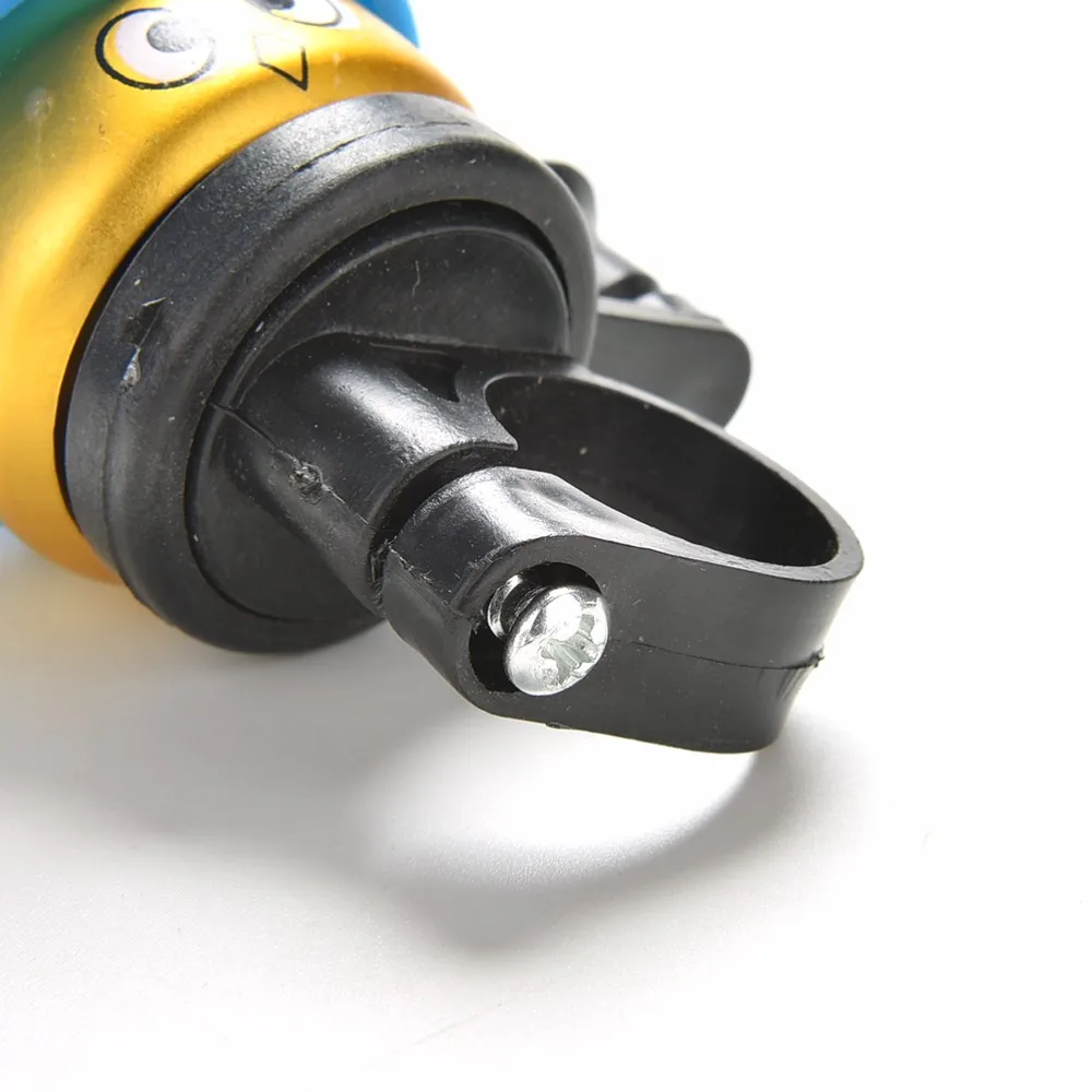 Mini Bicycle Handlebar Bell Touch Ring Aluminium Alloy Bike Cycling Horn Cute .t