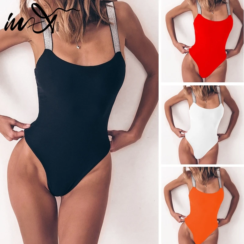 In-X Shiny sexy bikini mujer one piece swimsuit female monokini Vintage push up swimwear women one-piece suit Bodysuit Beachwear
In-X Shiny sexy bikini mujer one piece swimsuit female monokini Vintage push up swimwear women one-piece suit Bodysuit Beachwear
