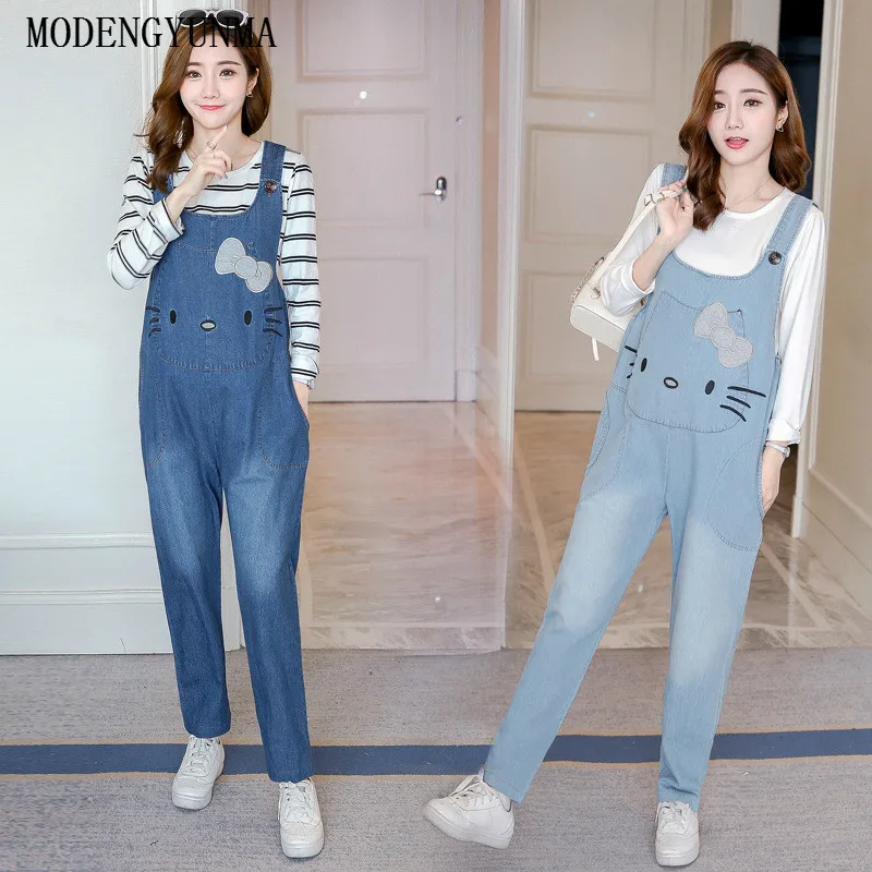 MODENGYUNMA Maternity Clothes Spring Autumn New Fashion Strap Pregnant Woman Pants Embroidered Loose Pregnancy Jeans Vestidos
MODENGYUNMA Maternity Clothes Spring Autumn New Fashion Strap Pregnant Woman Pants Embroidered Loose Pregnancy Jeans Vestidos