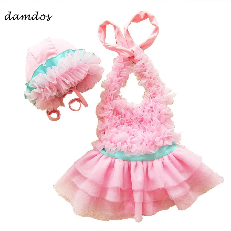 2019 Girls Swimsuit Kids Swimwear Children's Bikini Girls One Pieces Swimming Wear Beach Dress With Cap Bathing Suit Cover-up
2019 Girls Swimsuit Kids Swimwear Children's Bikini Girls One Pieces Swimming Wear Beach Dress With Cap Bathing Suit Cover-up