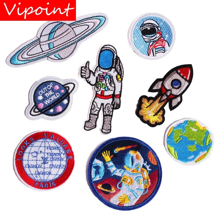 VIPOINT embroidery spaceman patches star patches badges applique patches for clothing ZK-194
VIPOINT embroidery spaceman patches star patches badges applique patches for clothing ZK-194