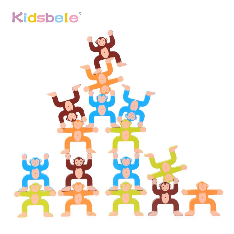 Wood Kids Toy Montessori Hand Eye Coordination Balancing Toys Colorful Monkey Jump Playing Toy Intelligence Development Toy
Wood Kids Toy Montessori Hand Eye Coordination Balancing Toys Colorful Monkey Jump Playing Toy Intelligence Development Toy