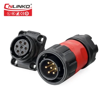 Cnlinko ip67 m20 panel male female Aviation Plug 7pin Power Connector waterproof din plastic electric connectors for LED Display
Cnlinko ip67 m20 panel male female Aviation Plug 7pin Power Connector waterproof din plastic electric connectors for LED Display