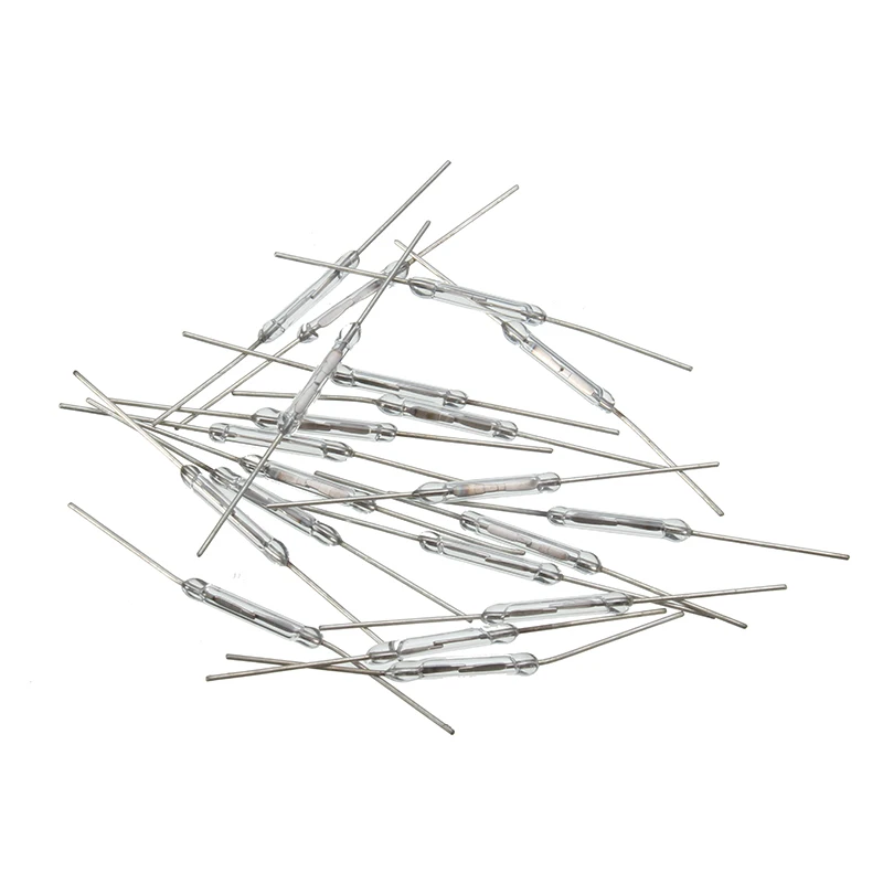 New Arrival 20pcs MKA-0701 magnetic reed switch glass sealed portion size imported 1.8 * 13MM normally open Reeds
New Arrival 20pcs MKA-0701 magnetic reed switch glass sealed portion size imported 1.8 * 13MM normally open Reeds