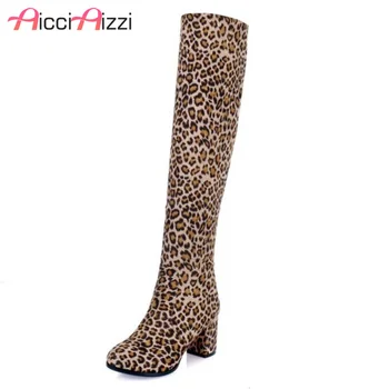 ZALAVOR Size 32-43 Sexy Ladies High Heel Boots Women Round Toe Over Knee Solid Color Thick Heel Boots Warm Winter Botas Mujer
ZALAVOR Size 32-43 Sexy Ladies High Heel Boots Women Round Toe Over Knee Solid Color Thick Heel Boots Warm Winter Botas Mujer