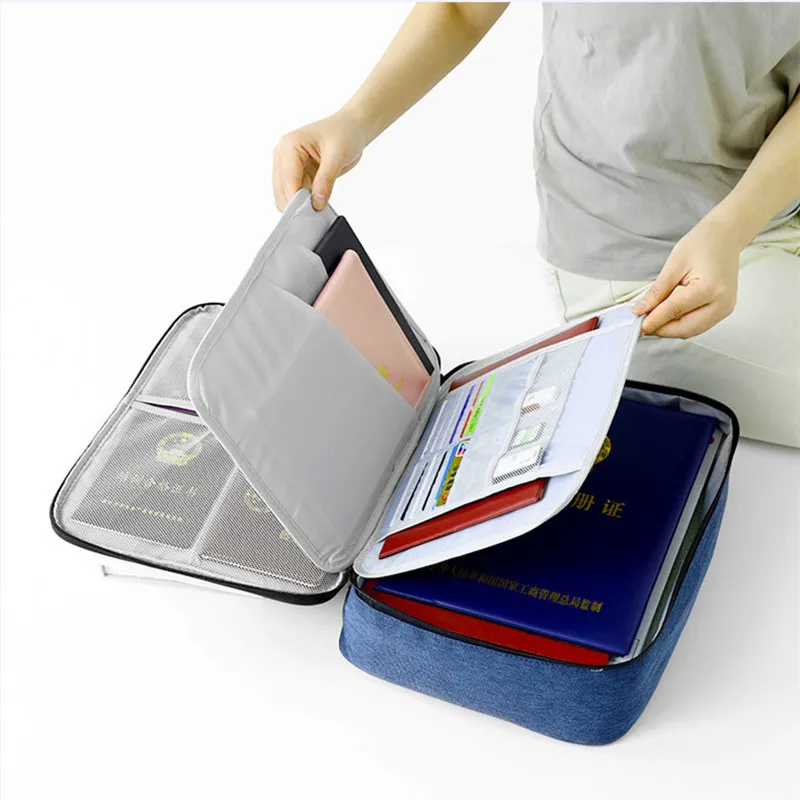 Women Men Travel Document Bag Waterproof Large Capacity Passport Wallet Notebook Storage Multi-layer Mesh Pouch Accessories
Women Men Travel Document Bag Waterproof Large Capacity Passport Wallet Notebook Storage Multi-layer Mesh Pouch Accessories