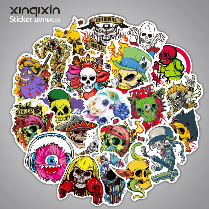 50Pcs Mixed Horror Stickers Fixed Style Laptop luggage Motorcycle Bike Car Home Decor Funny PVC Waterproof Sticker A
50Pcs Mixed Horror Stickers Fixed Style Laptop luggage Motorcycle Bike Car Home Decor Funny PVC Waterproof Sticker A