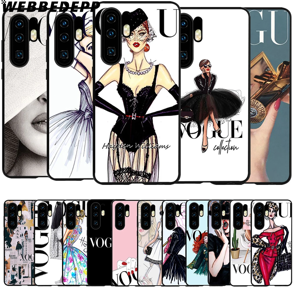 WEBBEDEPP VOGUE Girl Soft TPU Case Cover for Huawei P8 P9 P10 P20 P30 Lite Pro P Smart 2019
WEBBEDEPP VOGUE Girl Soft TPU Case Cover for Huawei P8 P9 P10 P20 P30 Lite Pro P Smart 2019