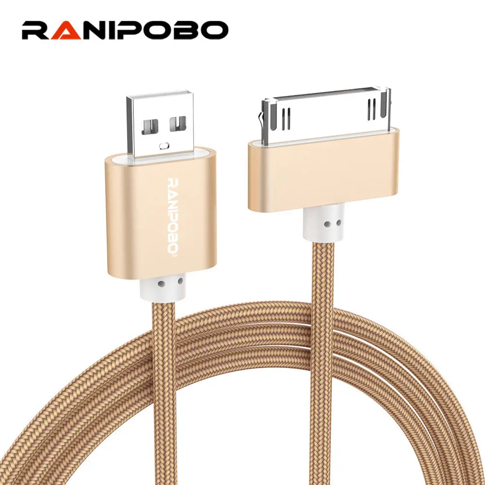 USB Cable Nylon braid 2A Fast Charging Data Cable for iPhone 4 4s 3GS iPad 2 3 iPod Nano itouch 30 Pin Adapter Cable
USB Cable Nylon braid 2A Fast Charging Data Cable for iPhone 4 4s 3GS iPad 2 3 iPod Nano itouch 30 Pin Adapter Cable