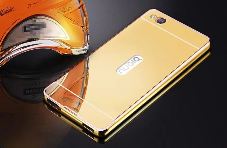 Case cover For ZTE nubia Z9 Mini Case Plating Metal Frame with Mirror Back Cover Case for ZTE Nubia Z9Mini
Case cover For ZTE nubia Z9 Mini Case Plating Metal Frame with Mirror Back Cover Case for ZTE Nubia Z9Mini