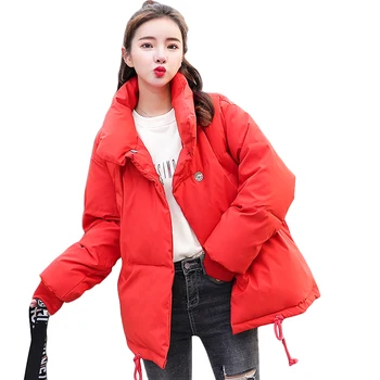 2019 High Quality Winter Women Fashion Stand Collar Loose Bread Coat Warm Short Design Parkas Jackets 6 Colors Hot Sale CM716
2019 High Quality Winter Women Fashion Stand Collar Loose Bread Coat Warm Short Design Parkas Jackets 6 Colors Hot Sale CM716