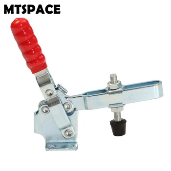 MTSPACE Durable Toggle Clamp 227KG Holding Capacity Stable Quick Release Vertical Type 12132 Toggle Clamp Galvanized Iron
MTSPACE Durable Toggle Clamp 227KG Holding Capacity Stable Quick Release Vertical Type 12132 Toggle Clamp Galvanized Iron
