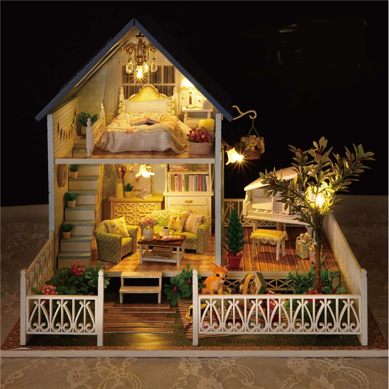 Dreamlike And Beautiful DIY Garden Type Music Box European Educational Toy Music Box Good Birthday Gift For Kid Wooden Music Box
Dreamlike And Beautiful DIY Garden Type Music Box European Educational Toy Music Box Good Birthday Gift For Kid Wooden Music Box