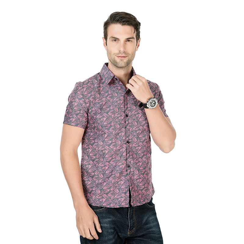 Men's Summer Shirts Mens Fashion Print Short Sleeve Shirts Casual Slim Business Good Quality Cotton Comfortable Shirts Size 3XL
Men's Summer Shirts Mens Fashion Print Short Sleeve Shirts Casual Slim Business Good Quality Cotton Comfortable Shirts Size 3XL