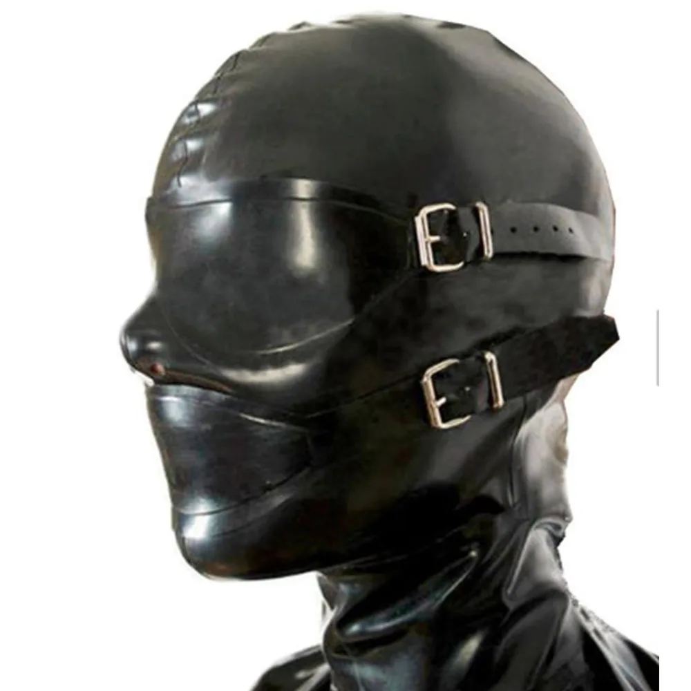 buckle Mask 100%Latex Hood Mask Women Fashion Rubber Hood with Zip on Back for Party
buckle Mask 100%Latex Hood Mask Women Fashion Rubber Hood with Zip on Back for Party