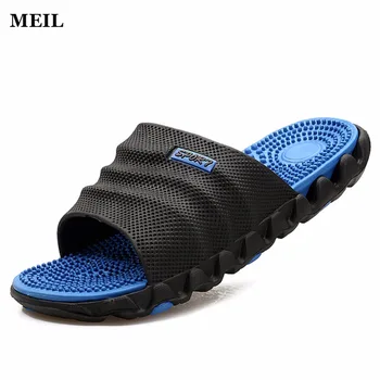 2019 Summer Slippers Men Casual Sandals Leisure Soft Slides IVI Plastic Indoor Acupoint Massage Slippers for Men
2019 Summer Slippers Men Casual Sandals Leisure Soft Slides IVI Plastic Indoor Acupoint Massage Slippers for Men