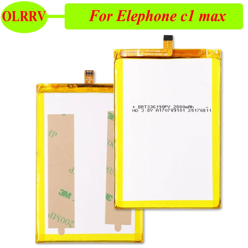 Аккумулятор высокого качества для elephone c1 max Bateria Batterij AKKU 2800mAh | Мобильные телефоны