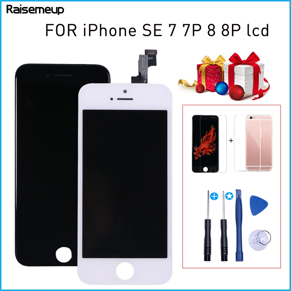 Hot SALE LCD Display for iPhone SE Touch Screen Digitizer Complete Assembly for iPhone 8 7 Plus Screen Display Replacement
Hot SALE LCD Display for iPhone SE Touch Screen Digitizer Complete Assembly for iPhone 8 7 Plus Screen Display Replacement