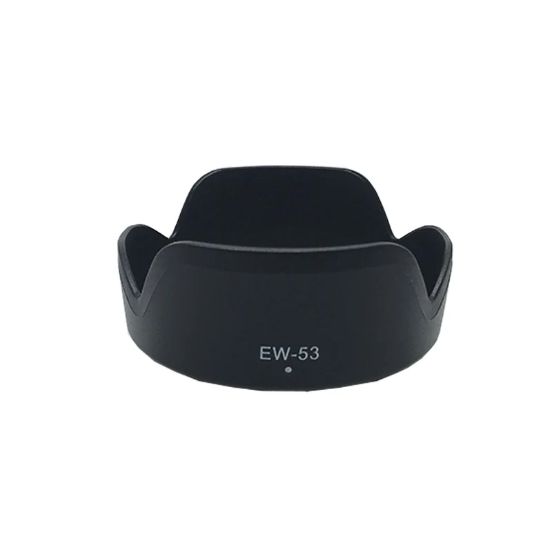 EW-53 EW53 camera Lens Hood Reversible Camera Lente Accessorie 49mms for Canon EOS M10 EF-M 15-45 mm f/3.5-6.3 IS STM Lens
EW-53 EW53 camera Lens Hood Reversible Camera Lente Accessorie 49mms for Canon EOS M10 EF-M 15-45 mm f/3.5-6.3 IS STM Lens