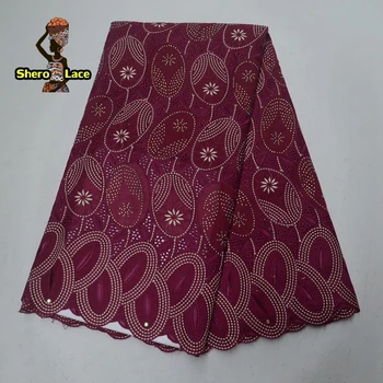 Cotton Lace Fabric High Quality Swiss Voile Lace With Stones 2019 Latest African Fabrics For Wedding Dress
Cotton Lace Fabric High Quality Swiss Voile Lace With Stones 2019 Latest African Fabrics For Wedding Dress