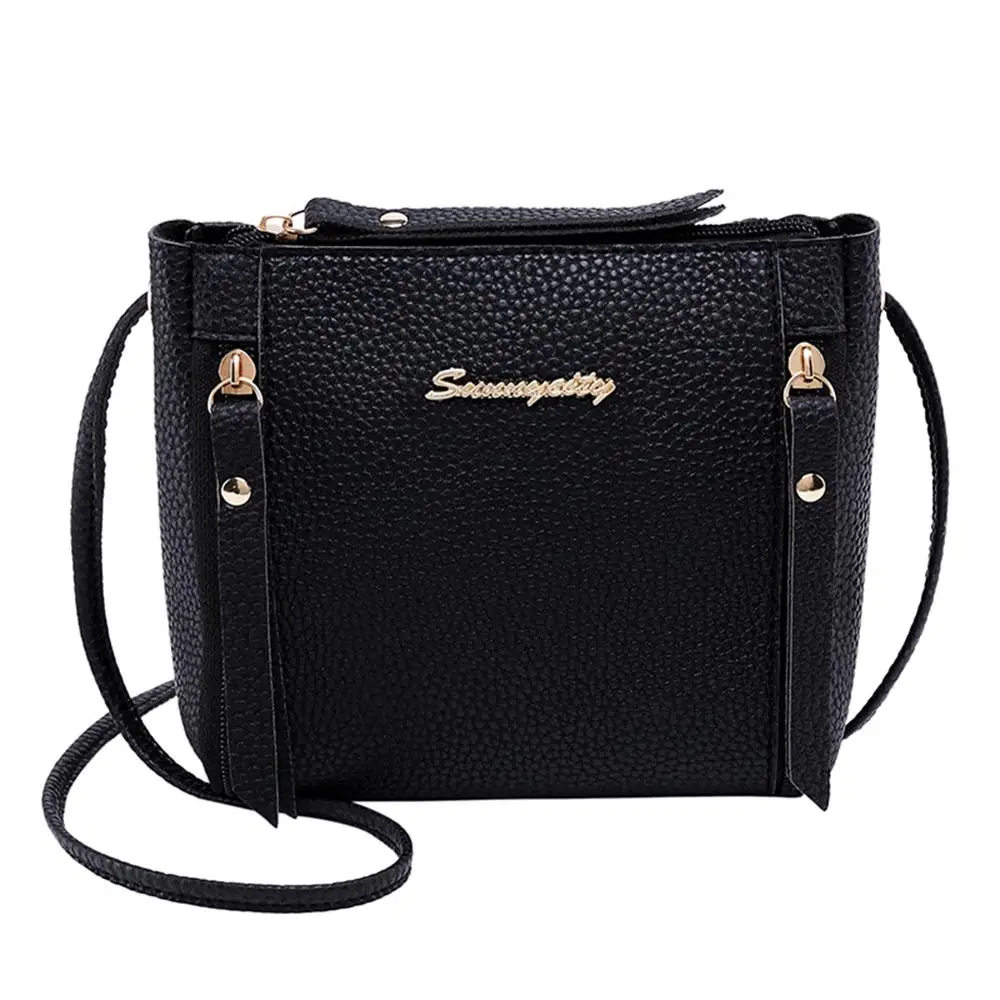 Litchi Pattern Solid Color Messenger Bag for Women Shoulder Handbags Leather Crossbody Bags Bolsas Feminina Mujer Sac A Main
Litchi Pattern Solid Color Messenger Bag for Women Shoulder Handbags Leather Crossbody Bags Bolsas Feminina Mujer Sac A Main
