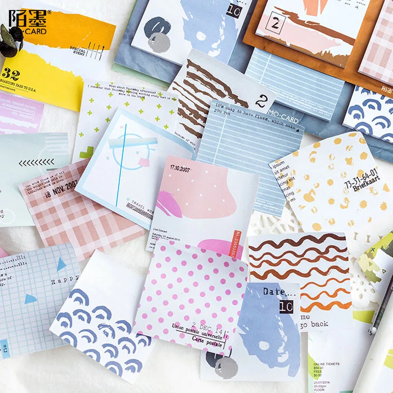60 Pages /Pack Creative Abstract Natural Scenery Memo Pad Sticky Notes School Office Supply Student Stationery
60 Pages /Pack Creative Abstract Natural Scenery Memo Pad Sticky Notes School Office Supply Student Stationery