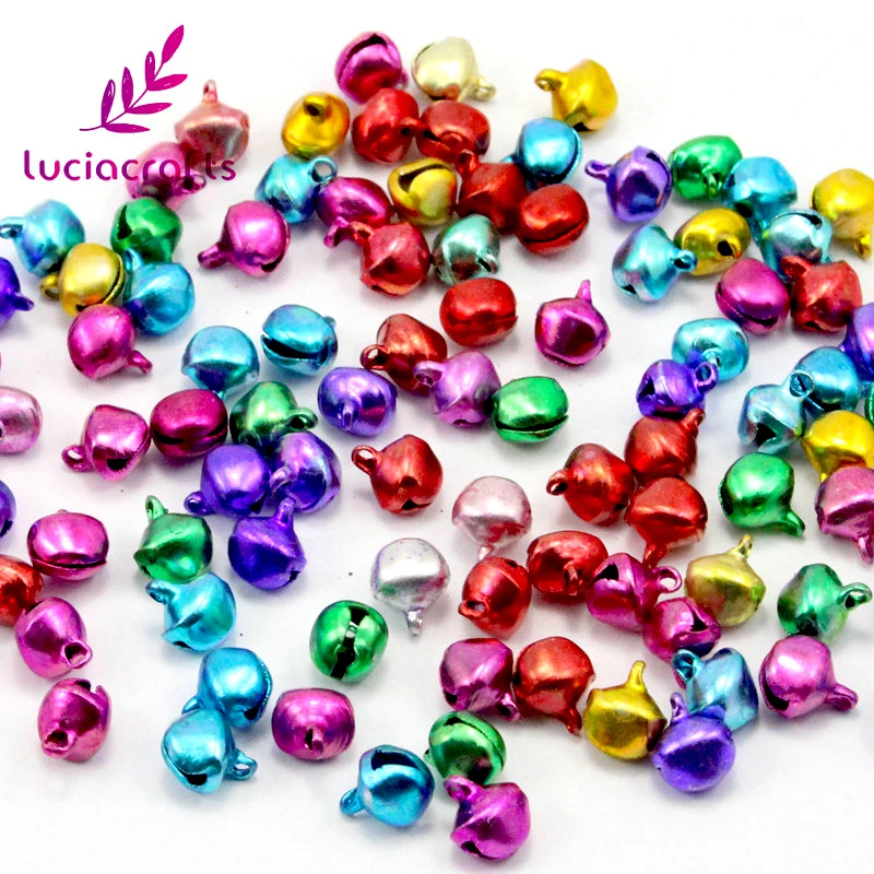 Lucia crafts 144pcs 8mm christmas Mix Colors Loose Beads Small Jingle Bells Christmas Decoration Gift Wholesale H0108
Lucia crafts 144pcs 8mm christmas Mix Colors Loose Beads Small Jingle Bells Christmas Decoration Gift Wholesale H0108