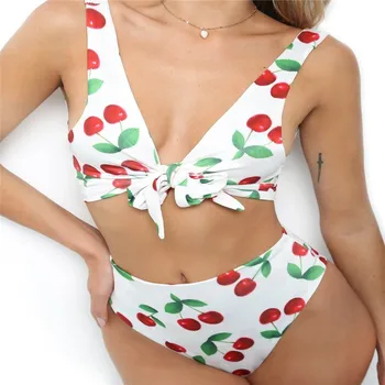 2017 New Arrival Women Knotted Padded Thong Bikini High Waisted Print Color Scoop Neck Brazilian Swimsuit Beach Swimwear Biquini
2017 New Arrival Women Knotted Padded Thong Bikini High Waisted Print Color Scoop Neck Brazilian Swimsuit Beach Swimwear Biquini