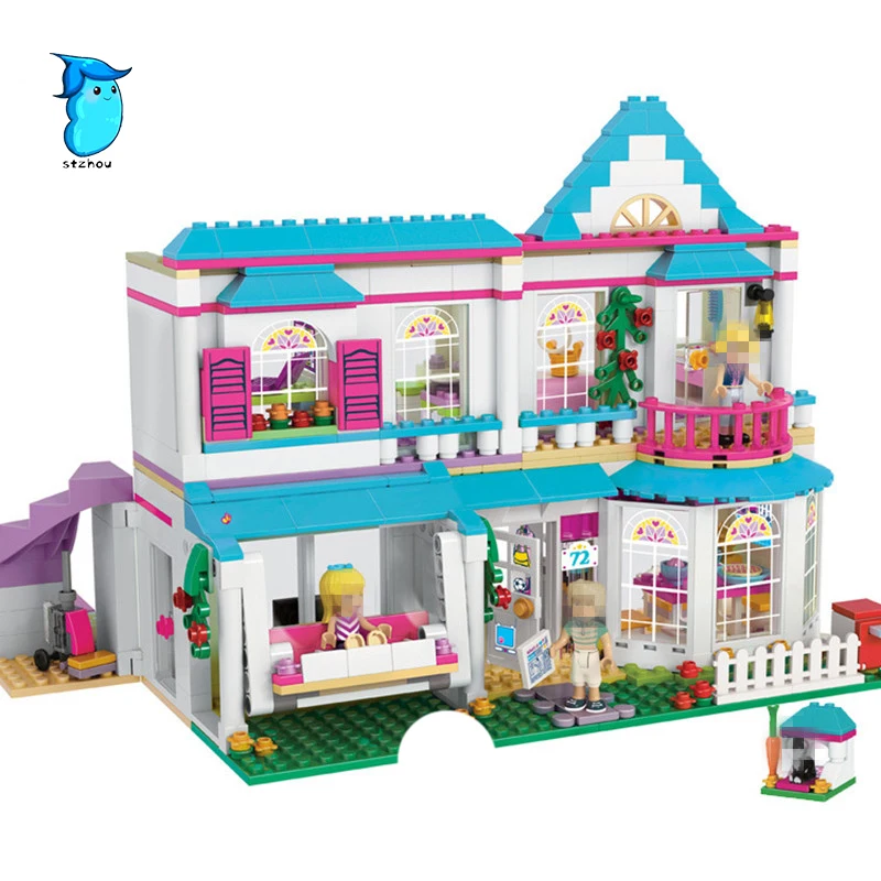 StZhou10612 LEPIN 649pcs Friends Series Stephanie's House Model Building Blocks Enlighten DIY Figure Toys For Children Legoe
StZhou10612 LEPIN 649pcs Friends Series Stephanie's House Model Building Blocks Enlighten DIY Figure Toys For Children Legoe