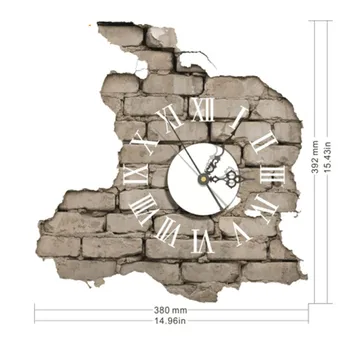 Wall Stickers Wall Clock Shabby Chic 3D TV PVC Mute Clocks Diy Home Decor Wall Decorations Living Room Relogio Parede 50ZB093
Wall Stickers Wall Clock Shabby Chic 3D TV PVC Mute Clocks Diy Home Decor Wall Decorations Living Room Relogio Parede 50ZB093