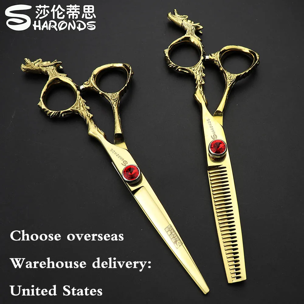 Professional Hairdressing Scissors Sharonds Stainless Steel 6 Inch Barber Scissors Cutting Scissors Overseas Warehouse
Professional Hairdressing Scissors Sharonds Stainless Steel 6 Inch Barber Scissors Cutting Scissors Overseas Warehouse