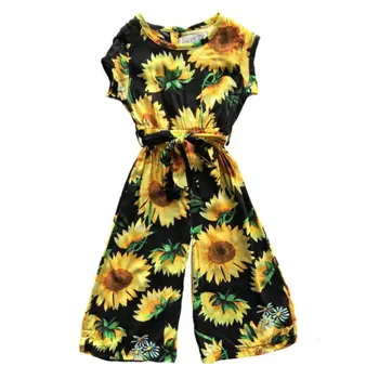 Baby Kid Girl Floral Princess Romper Playsuit Shortsleeve Casual Clothes Sunflower Jumpsuit Kids Baby Girl Clothing 1-6T
Baby Kid Girl Floral Princess Romper Playsuit Shortsleeve Casual Clothes Sunflower Jumpsuit Kids Baby Girl Clothing 1-6T